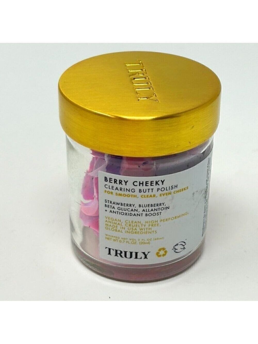 5x -Truly  Berry Cheeky Butt Polish  NEW  No packaging